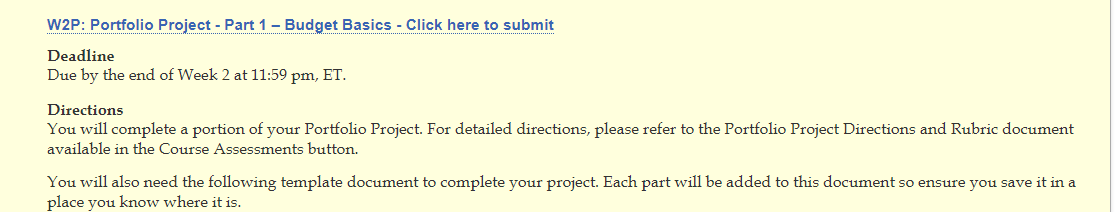 I. In the table below, state your profession and