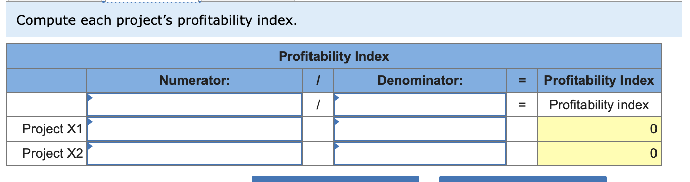NOTE: All questions use the same Factor Tables #1