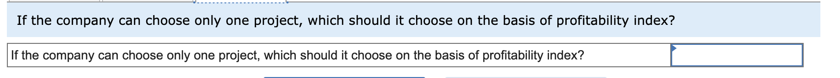 NOTE: All questions use the same Factor Tables #1