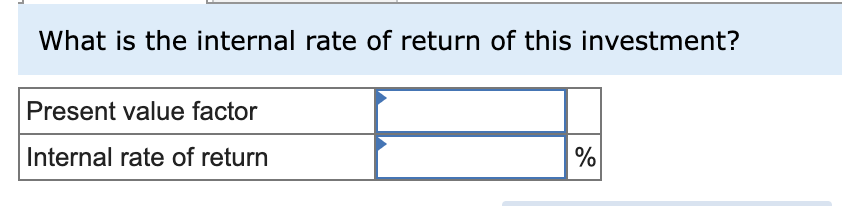 NOTE: All questions use the same Factor Tables #1