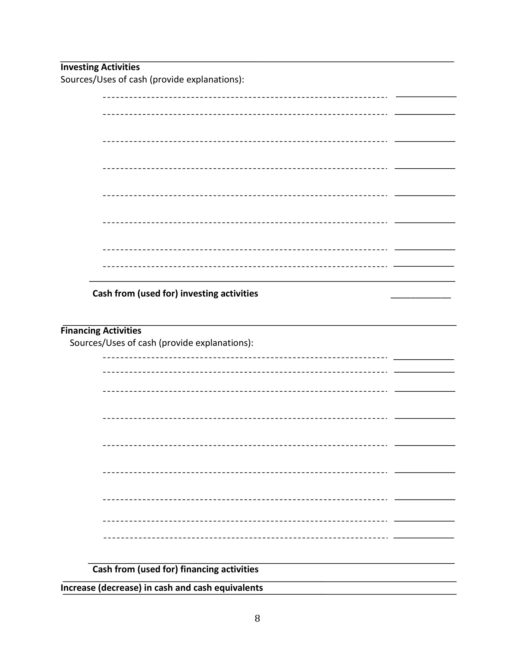 ACC 440 Intermediate Level SCF Indirect Method