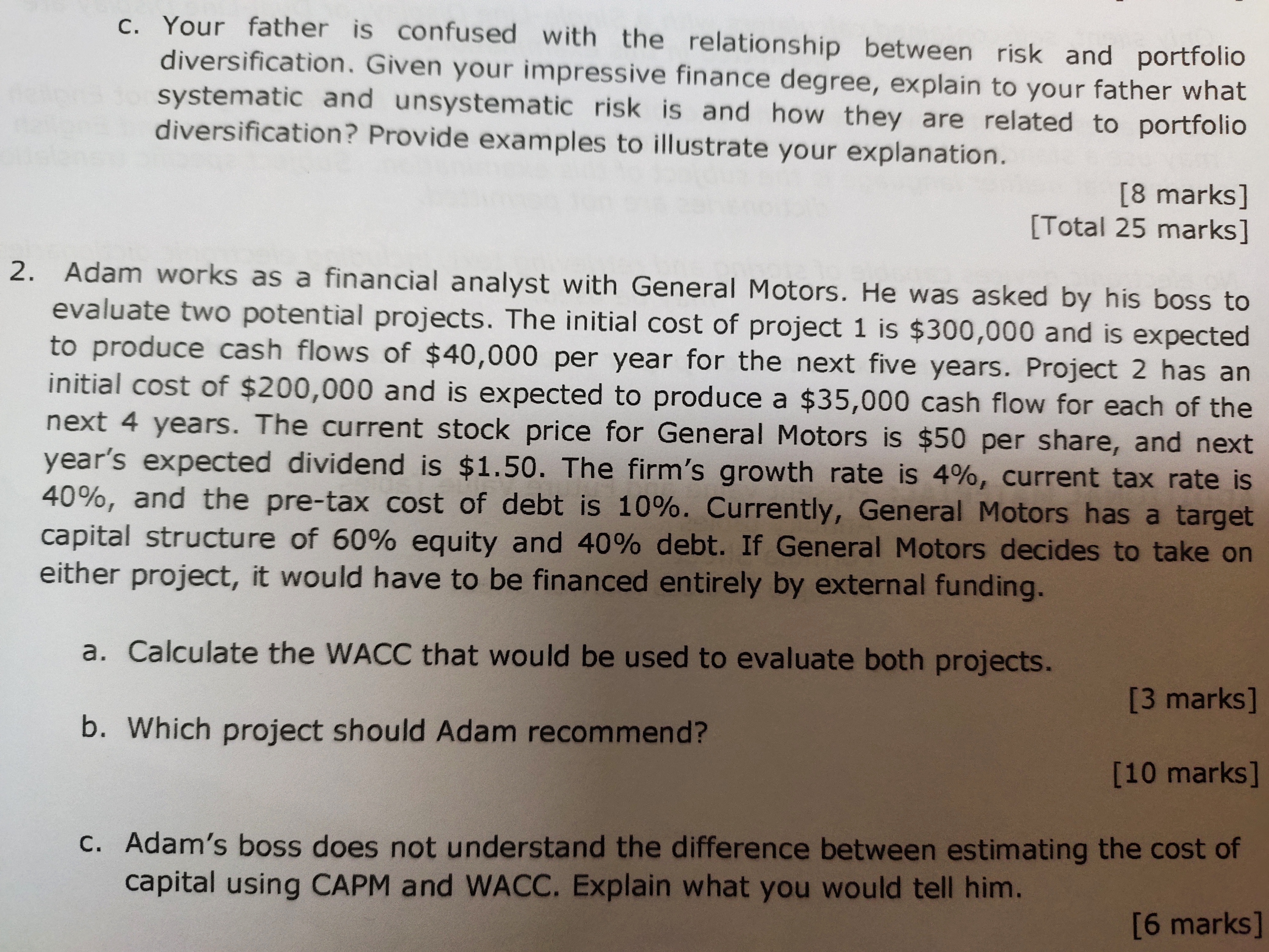 Please help with no 2. D. And no3. A. iii and b.