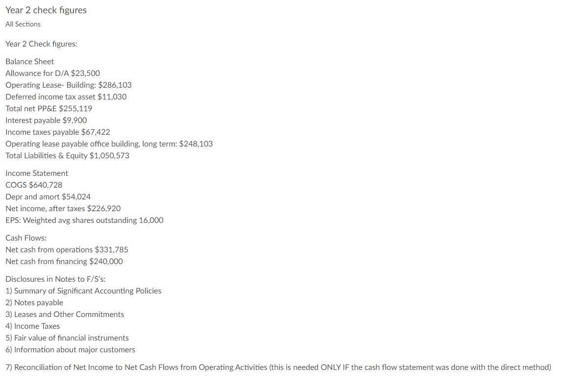 This is all the information given for the