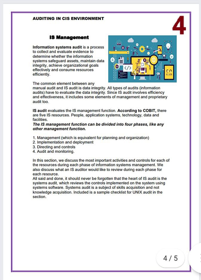 Part 1 ? Explain the Accounting Information