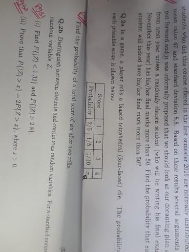 Question In your report to your supervisor please