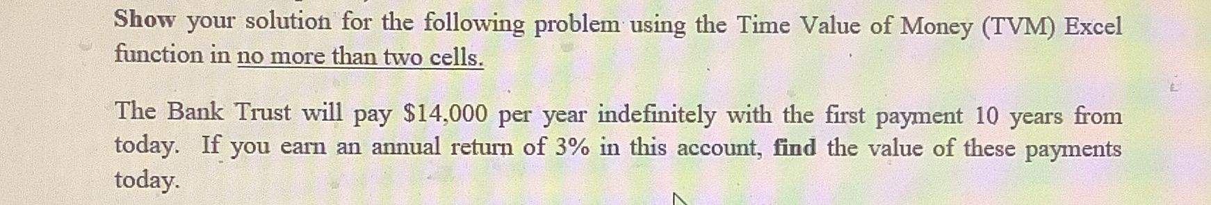 Please attach the excel formulas, thank you Show
