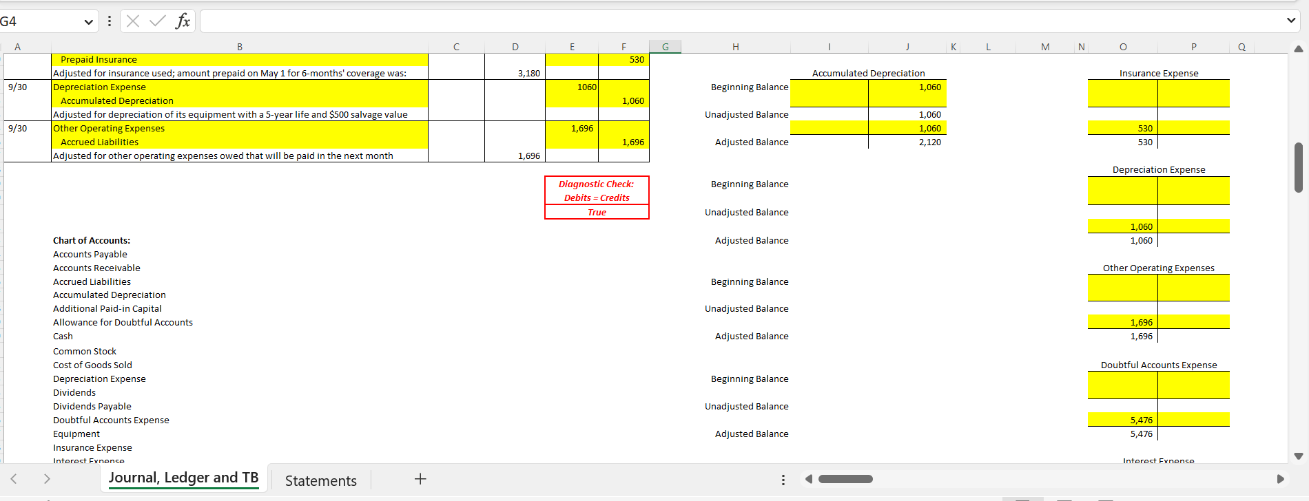 I need help solving the yellow blanks that are