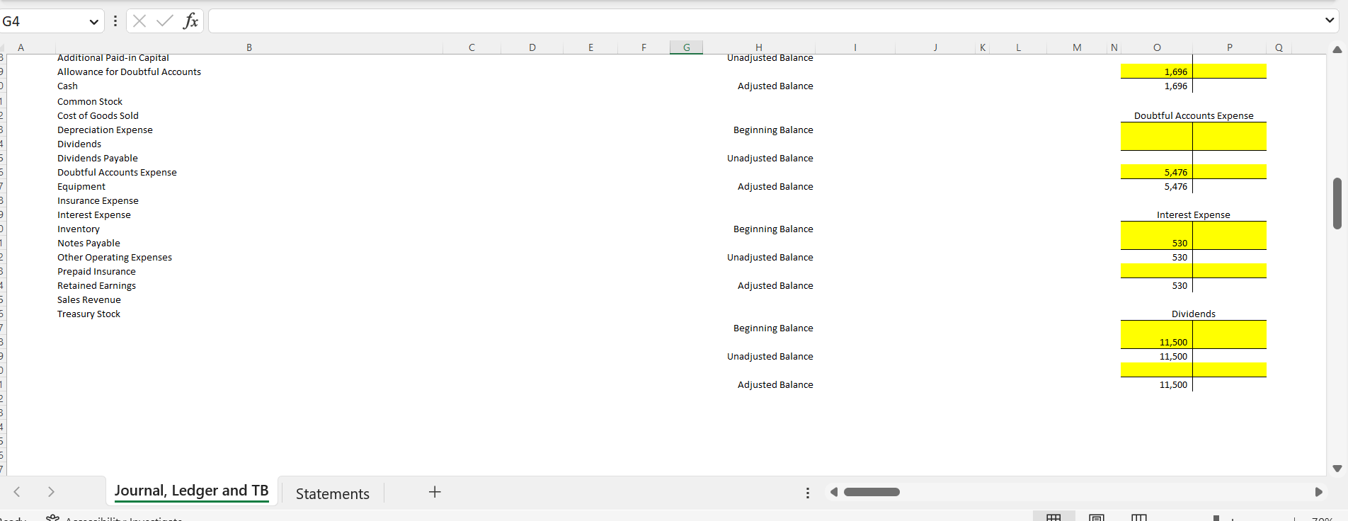I need help solving the yellow blanks that are