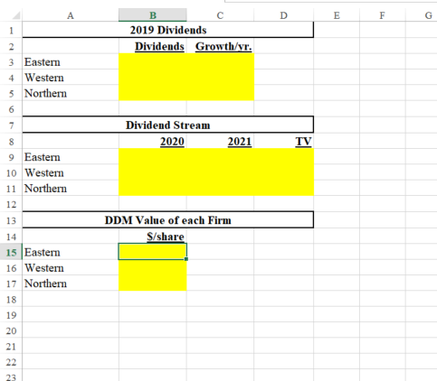 Please answer Question #3 below by filling in the
