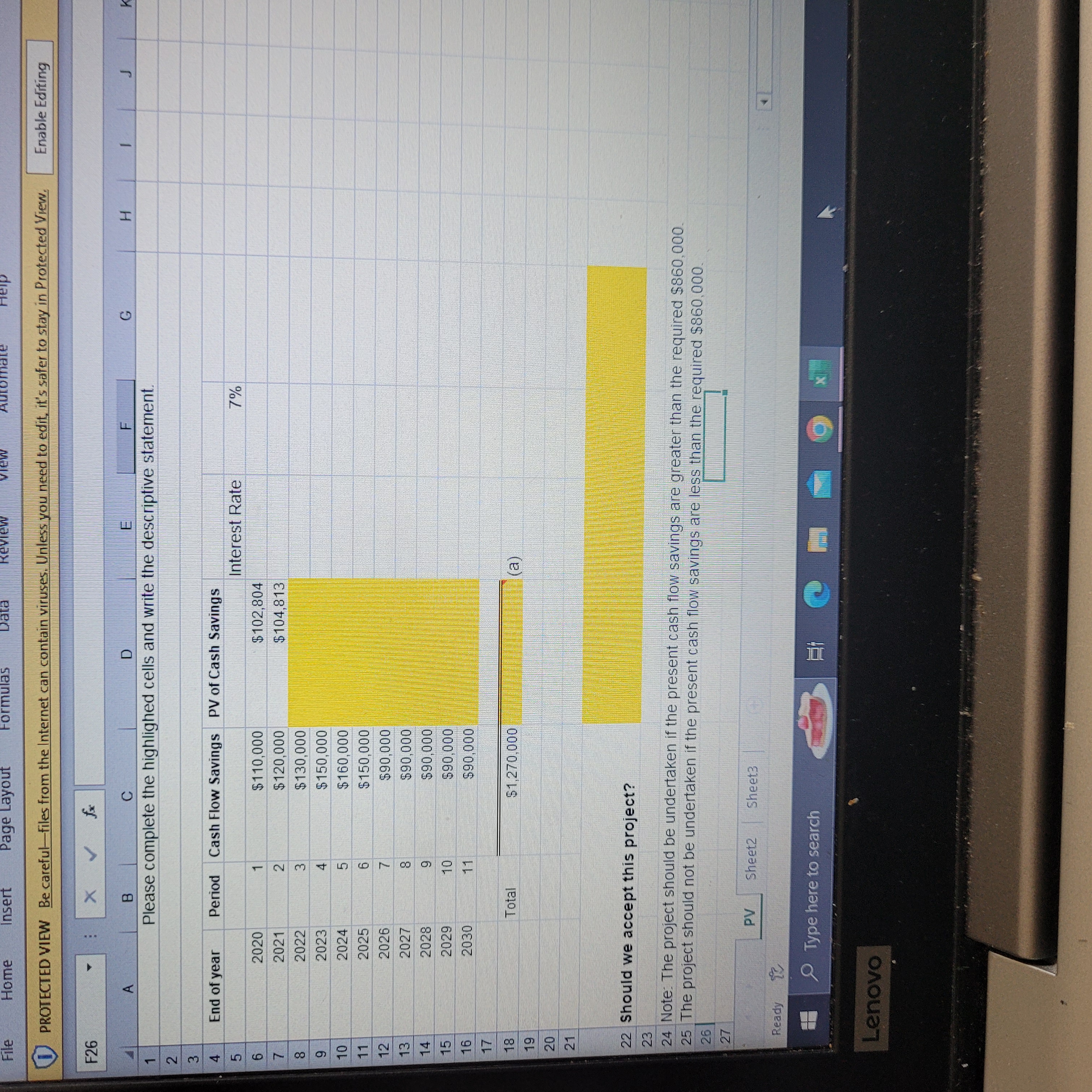File Home Insert Page Layout Formulas PROTECTED