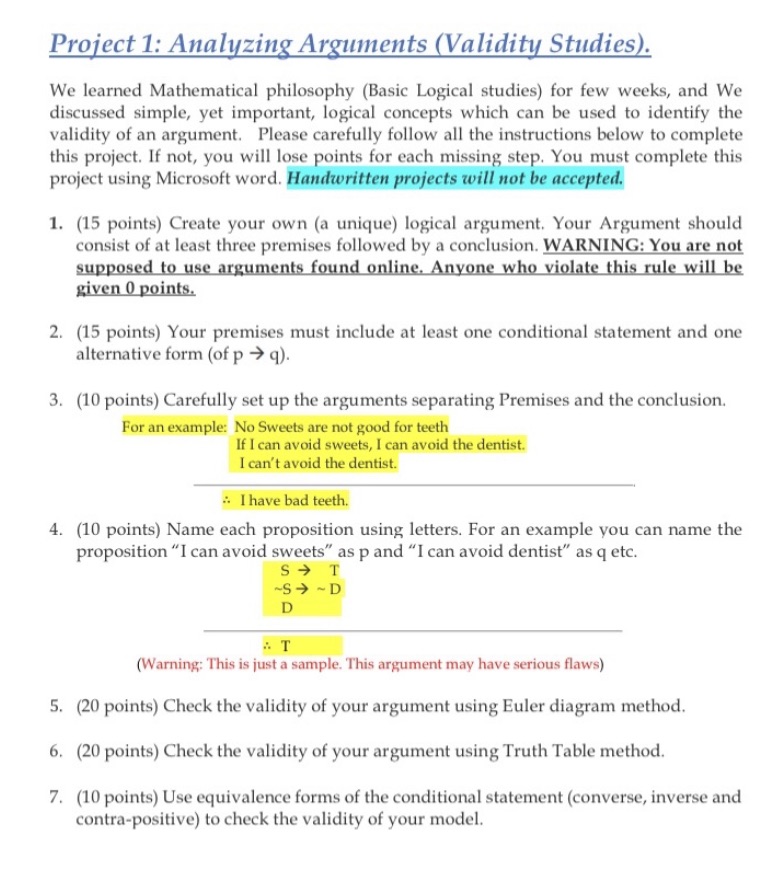 I need more help with every step with a example