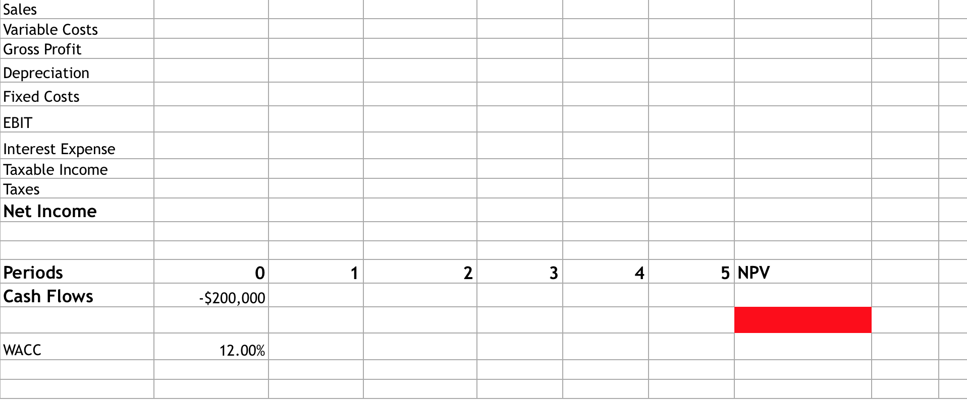 Use the information provided to create