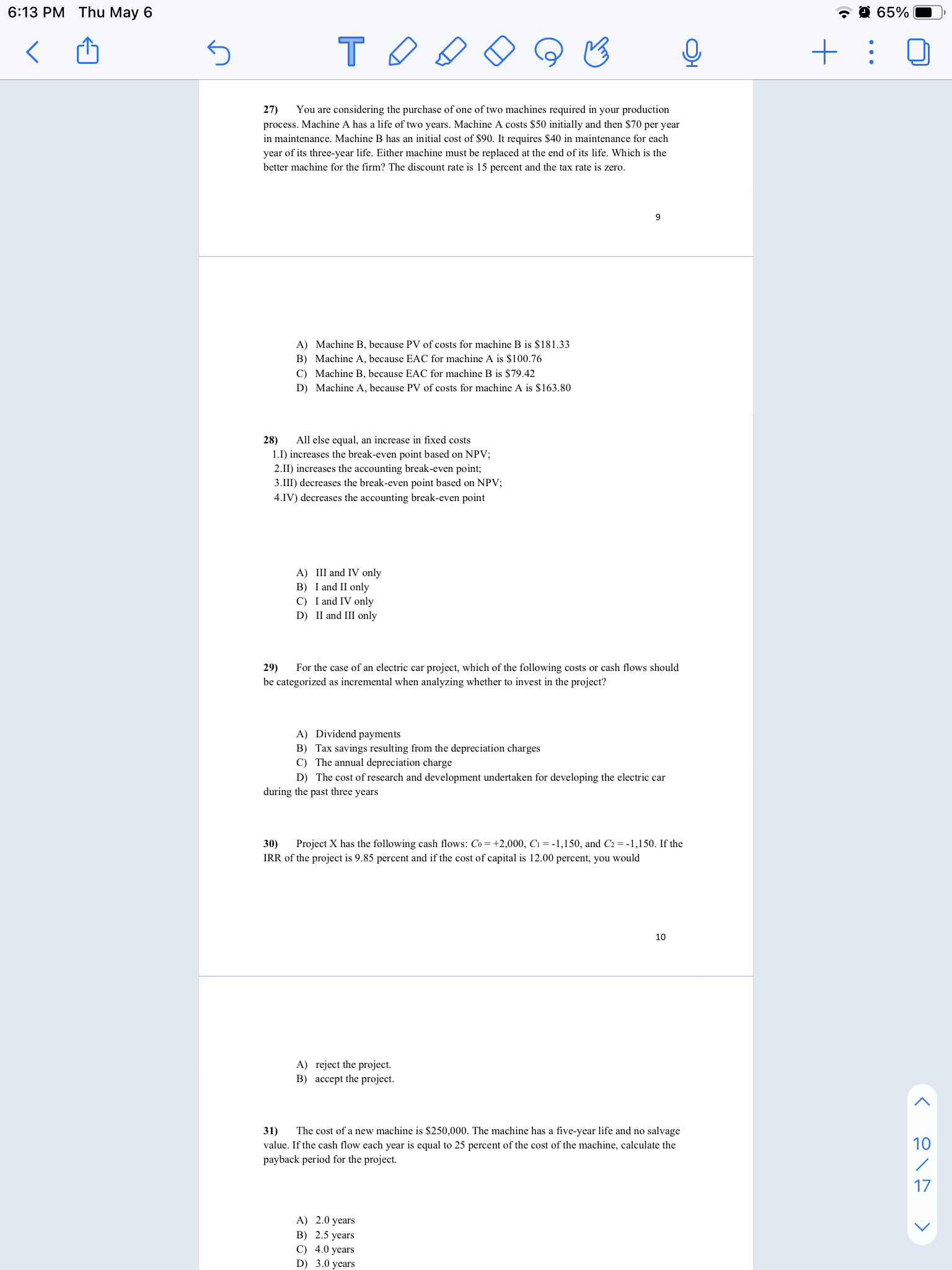 Please solve these questions. As soon as