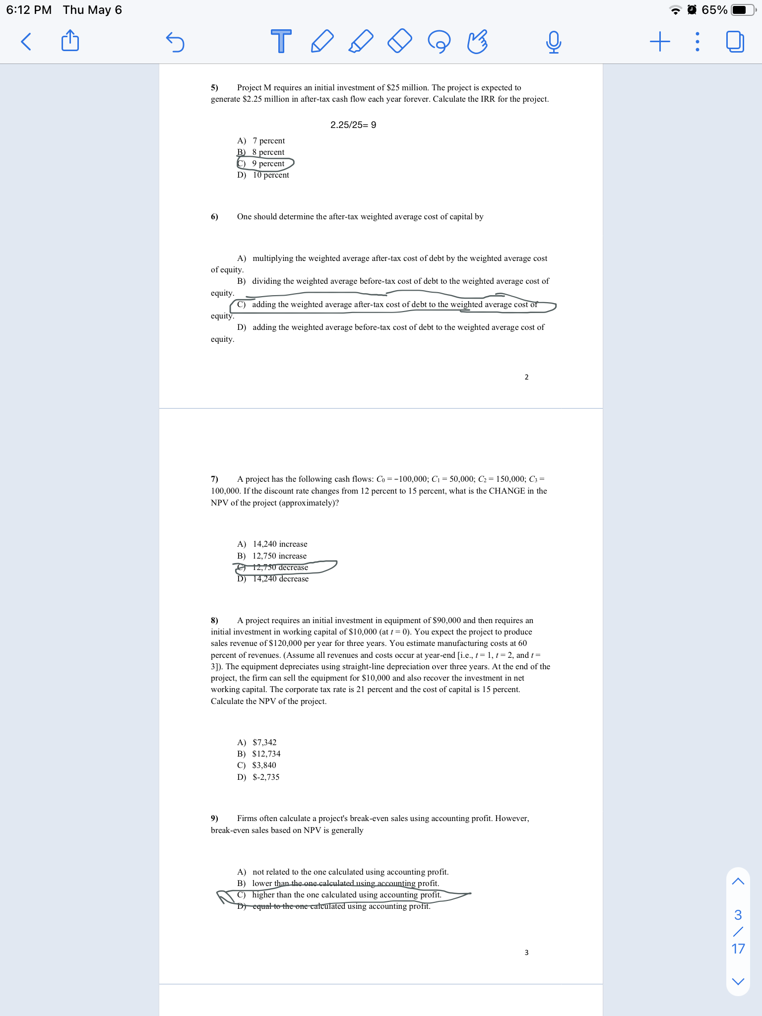 Please solve these questions. As soon as