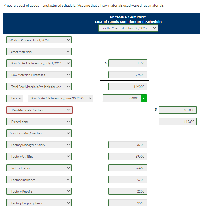 Need help with B please :) (b) Prepare an income