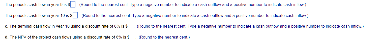 Determining and evaluating project cash flows for