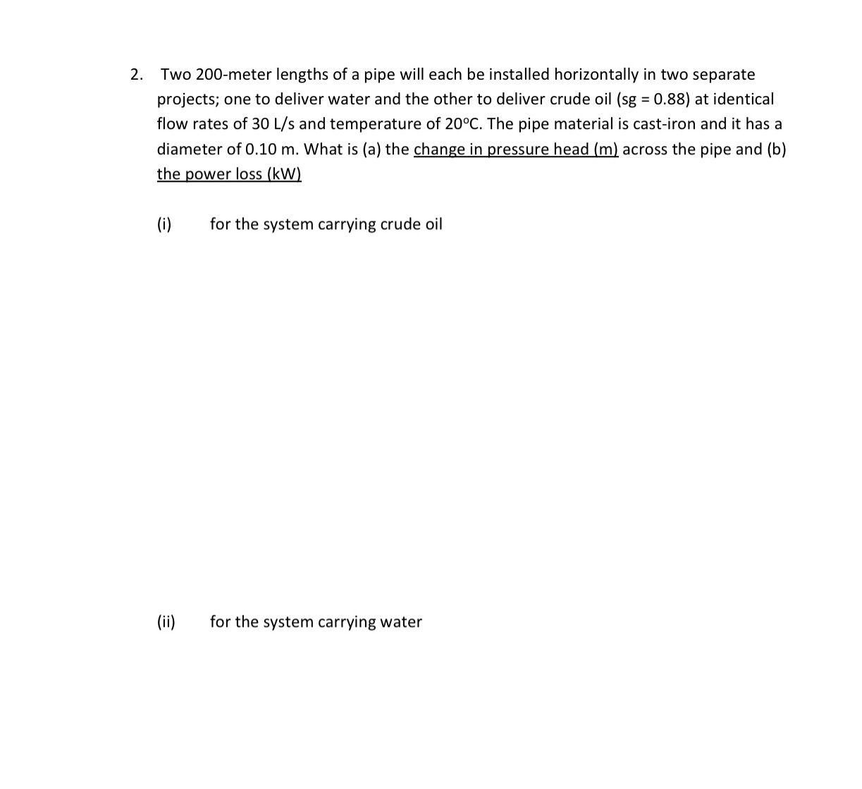 Solve both parts of the question 2. Two 200-meter