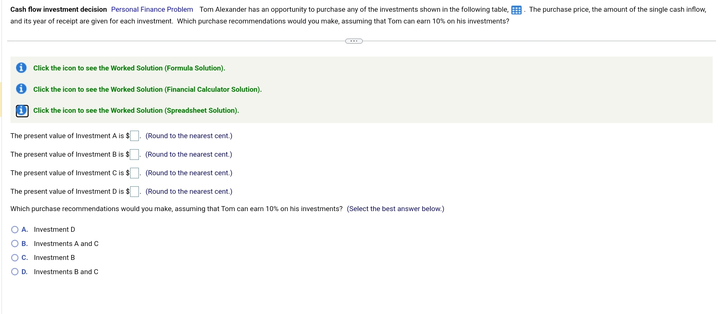 iorked Solution (Spreadsheet Solution). Us Data