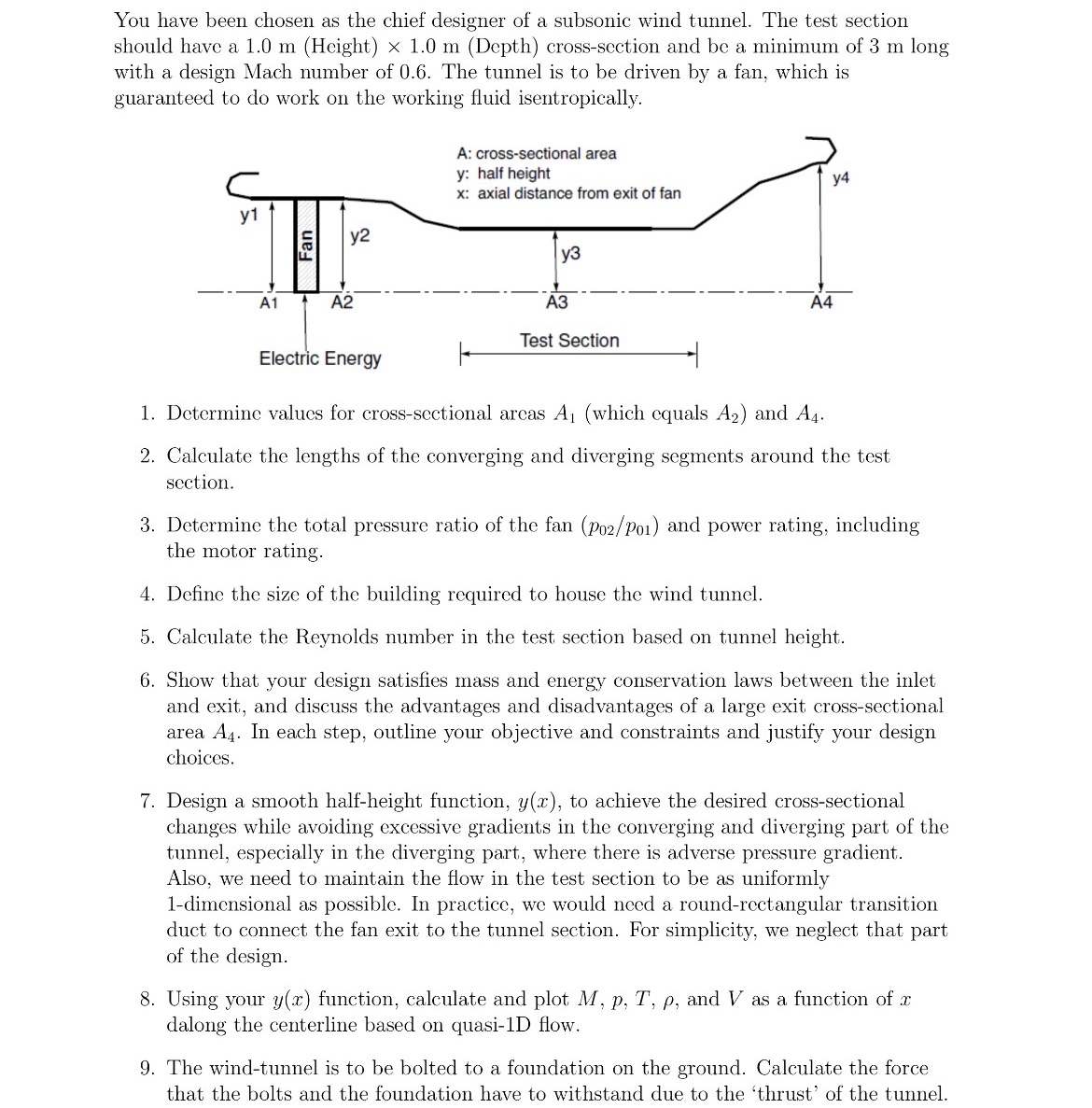 You have been chosen as the chief designer of a