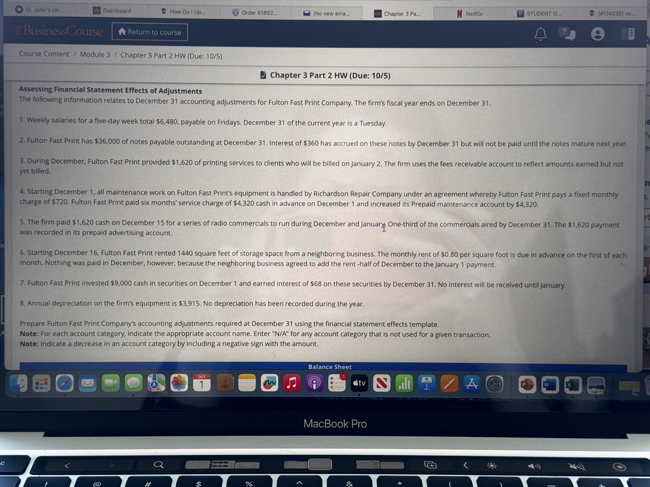 O St. John's Un. Dashboard How Do I Up..