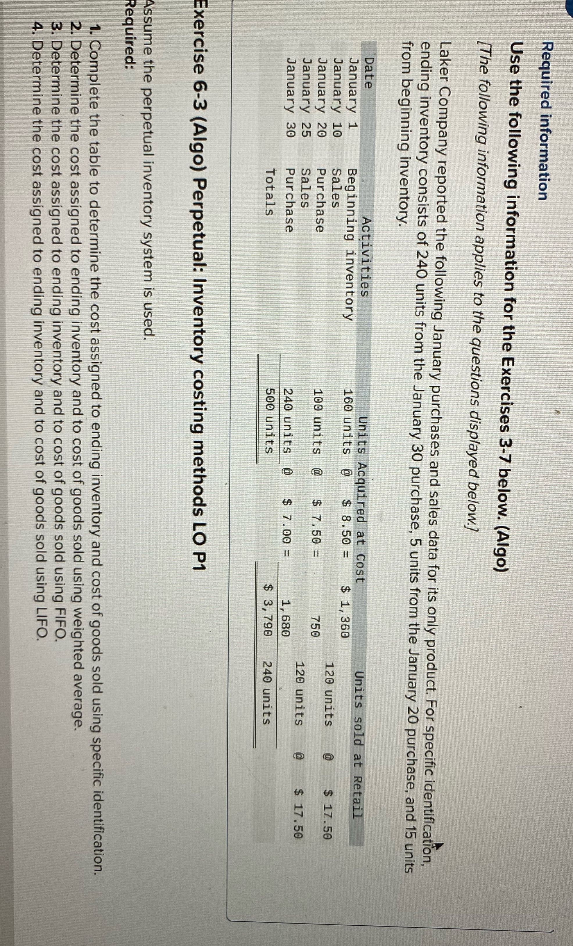 I will add the table below for more info Required