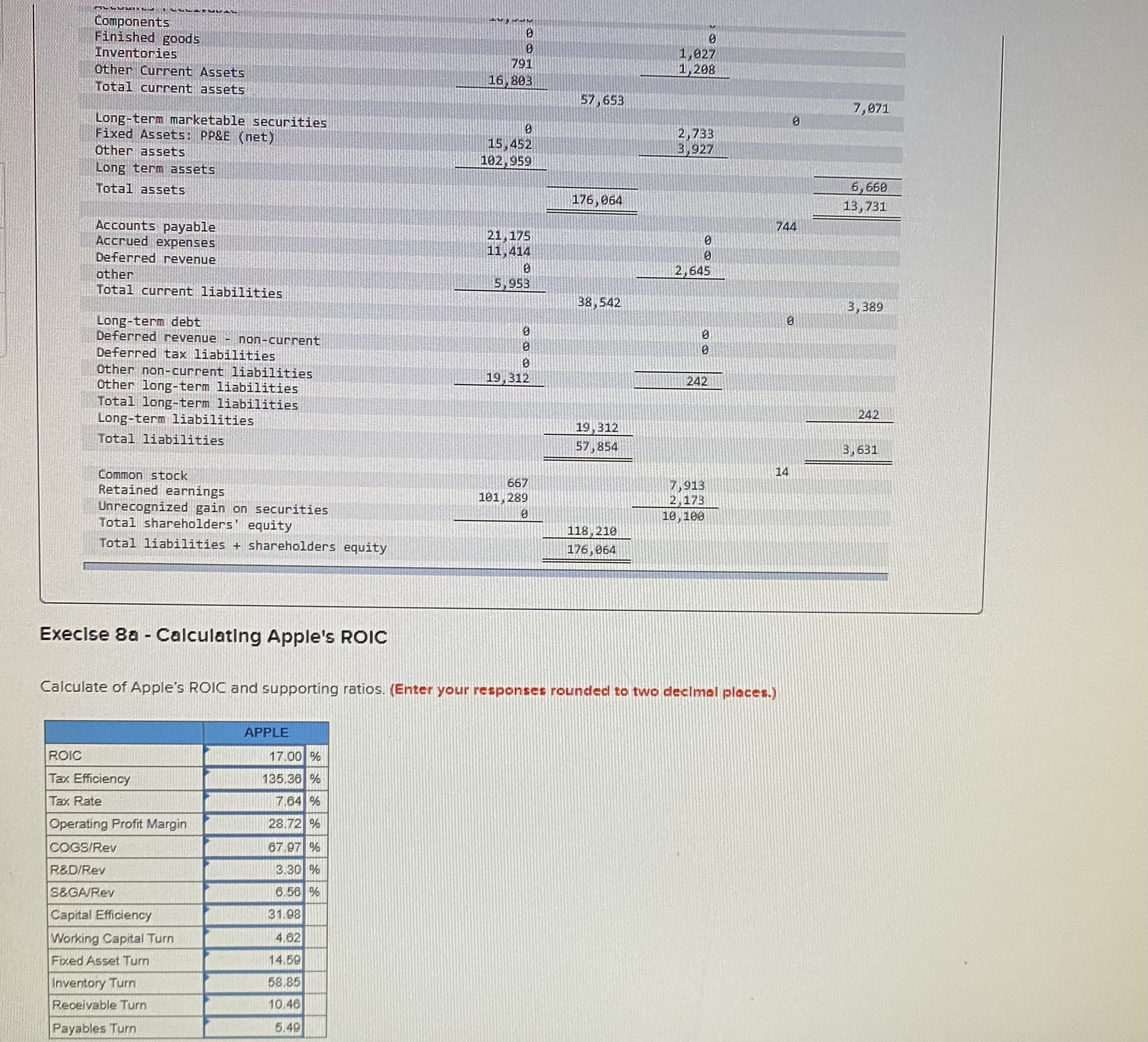 Exercise 8 - Calculating and Comparing Return on