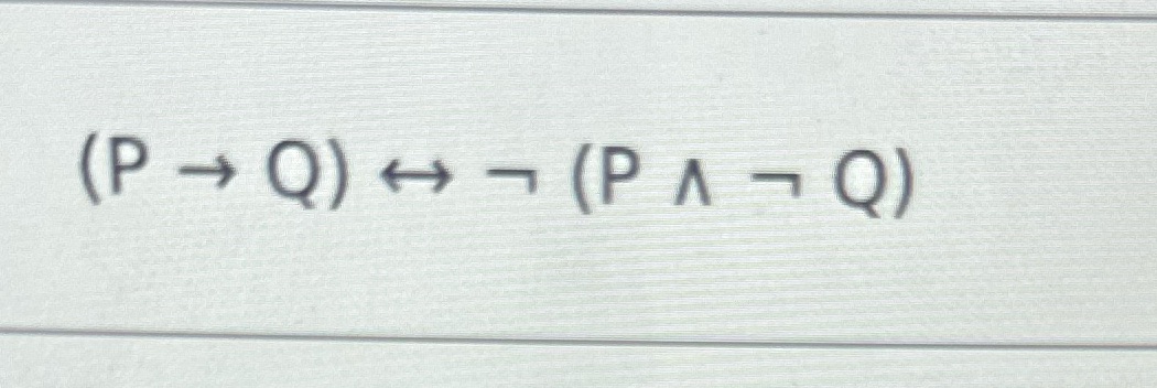 Show that a biconditional is a logical truth. Use
