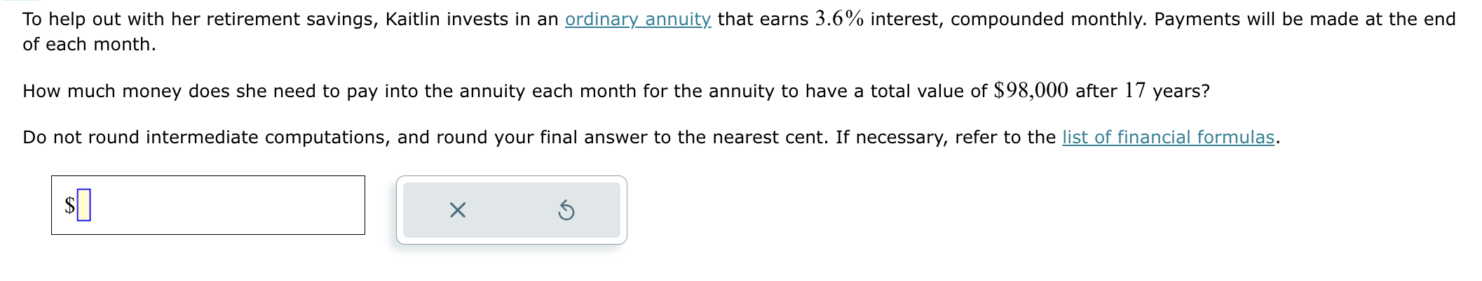 @ Try Again Your answer is incorrect. Chau has