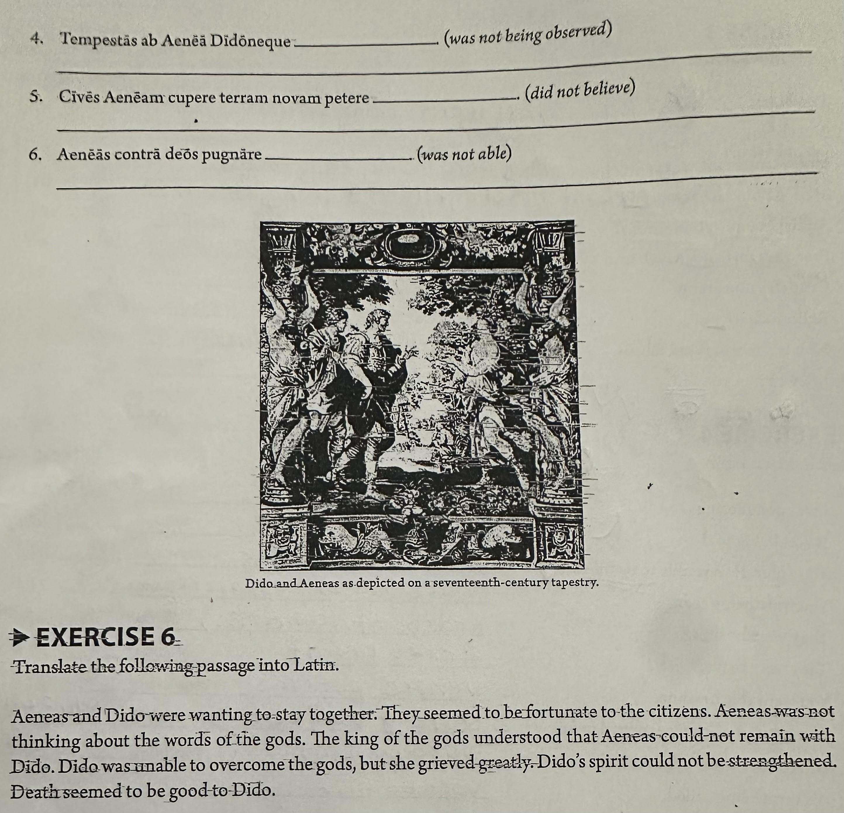 EXERCISE 5 Fill in the-blanks-using the verb in