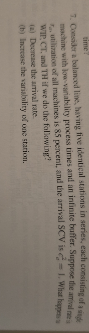 answer clearly step by step time? 7. Consider a