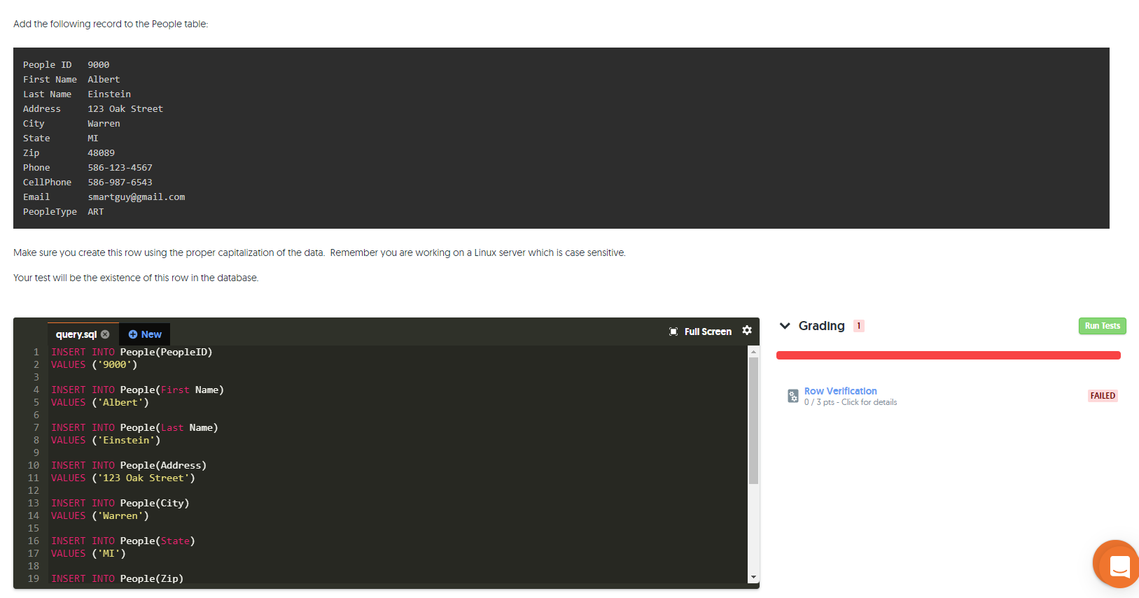 I'm currently stuck on this particular question