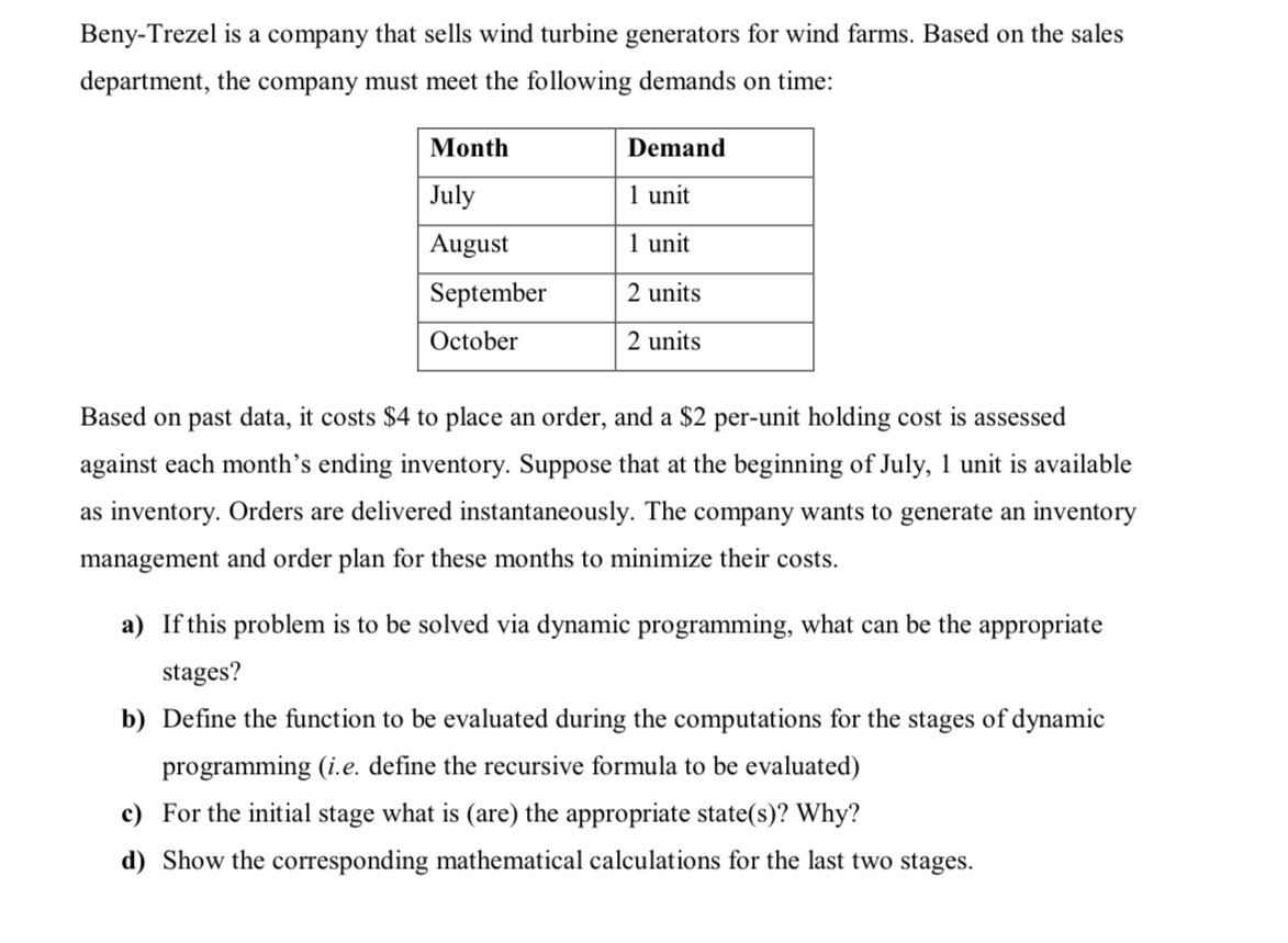 Beny-Trezel is a company that sells wind turbine
