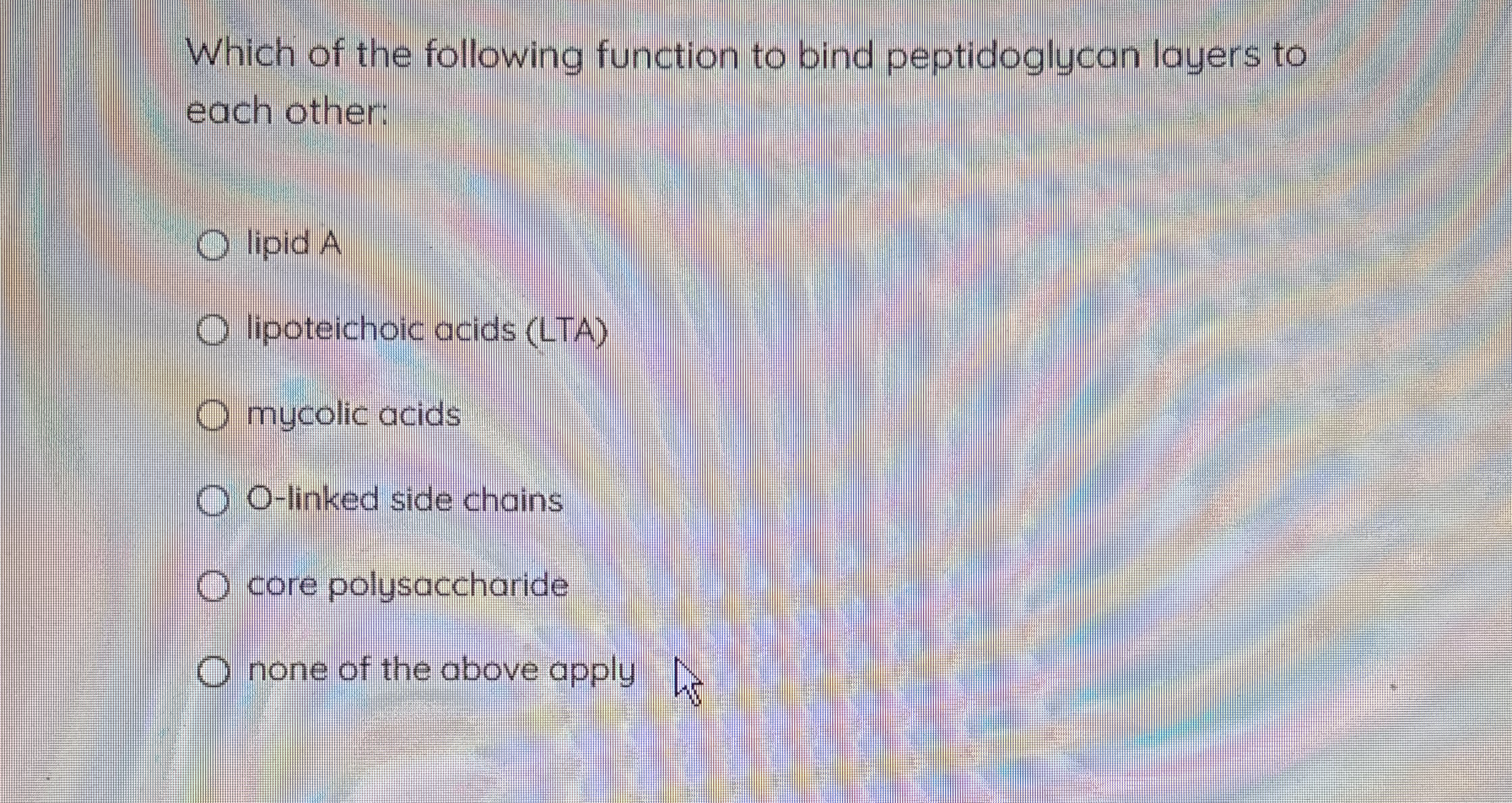 Which of the following function to bind