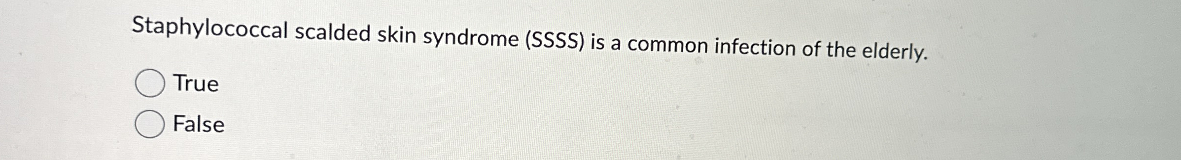 Staphylococcal scalded skin syndrome ( SSSS ) is