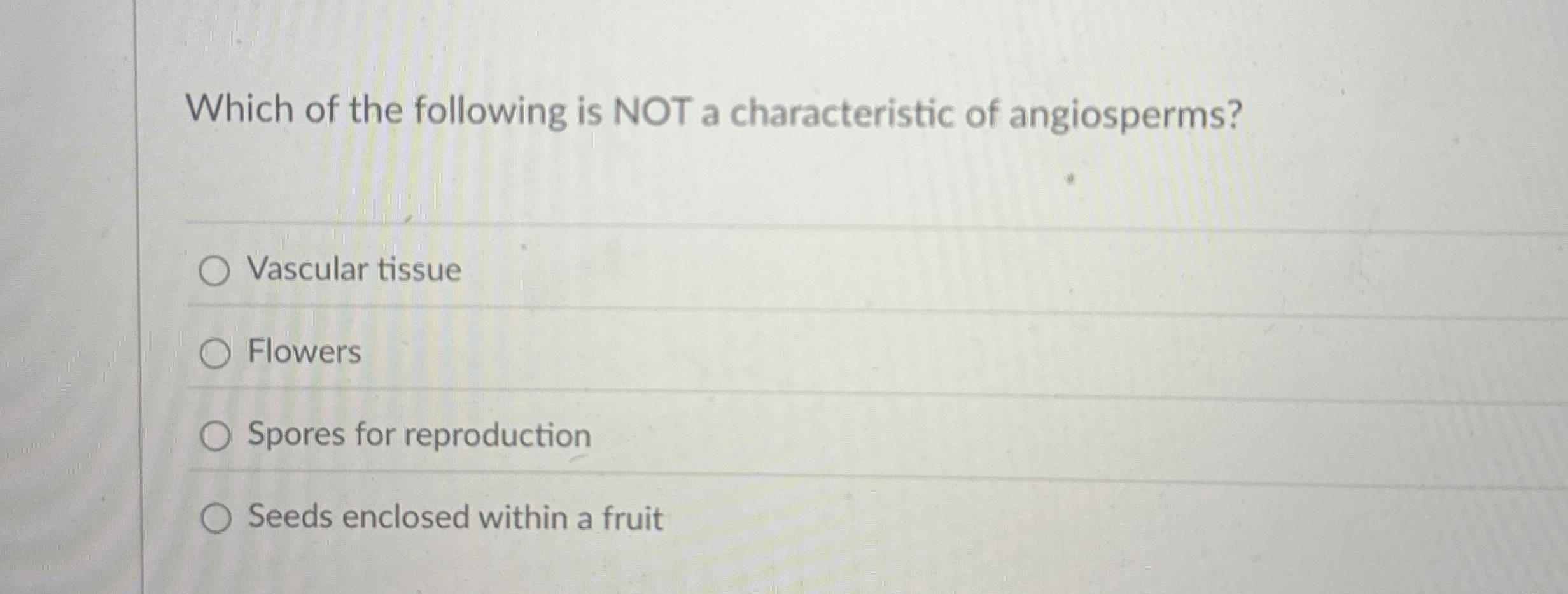 Which of the following is NOT a characteristic of