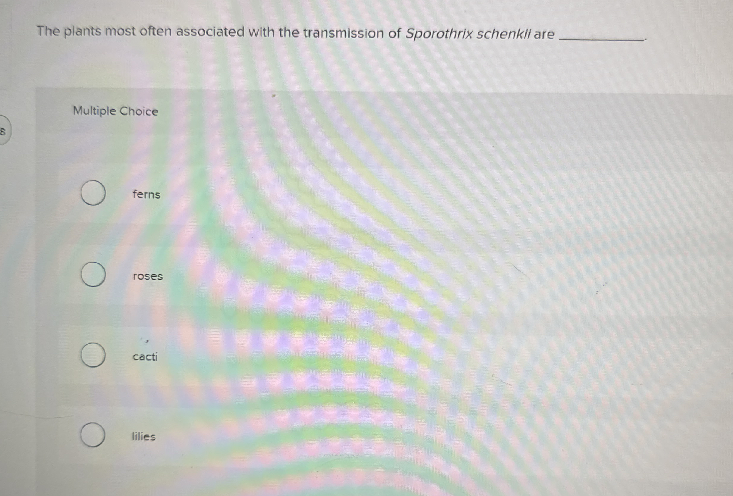 The plants most often associated with the