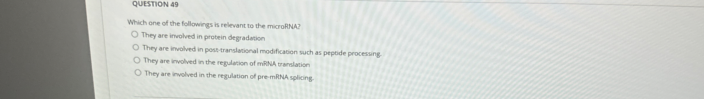QUESTION 4 9 Which one of the followings is