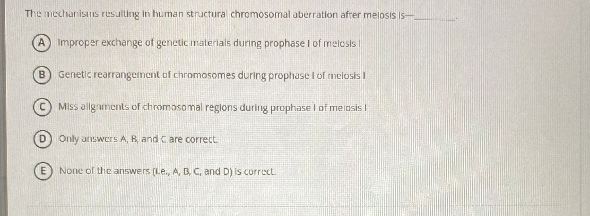 The mechanisms resulting in human structural