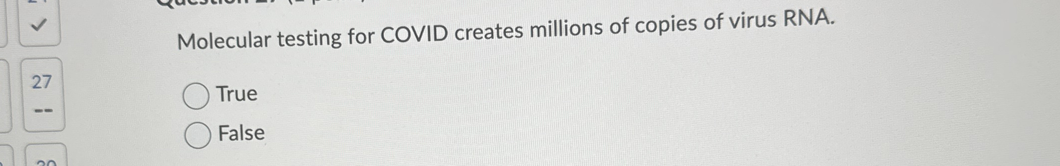 Molecular testing for COVID creates millions of