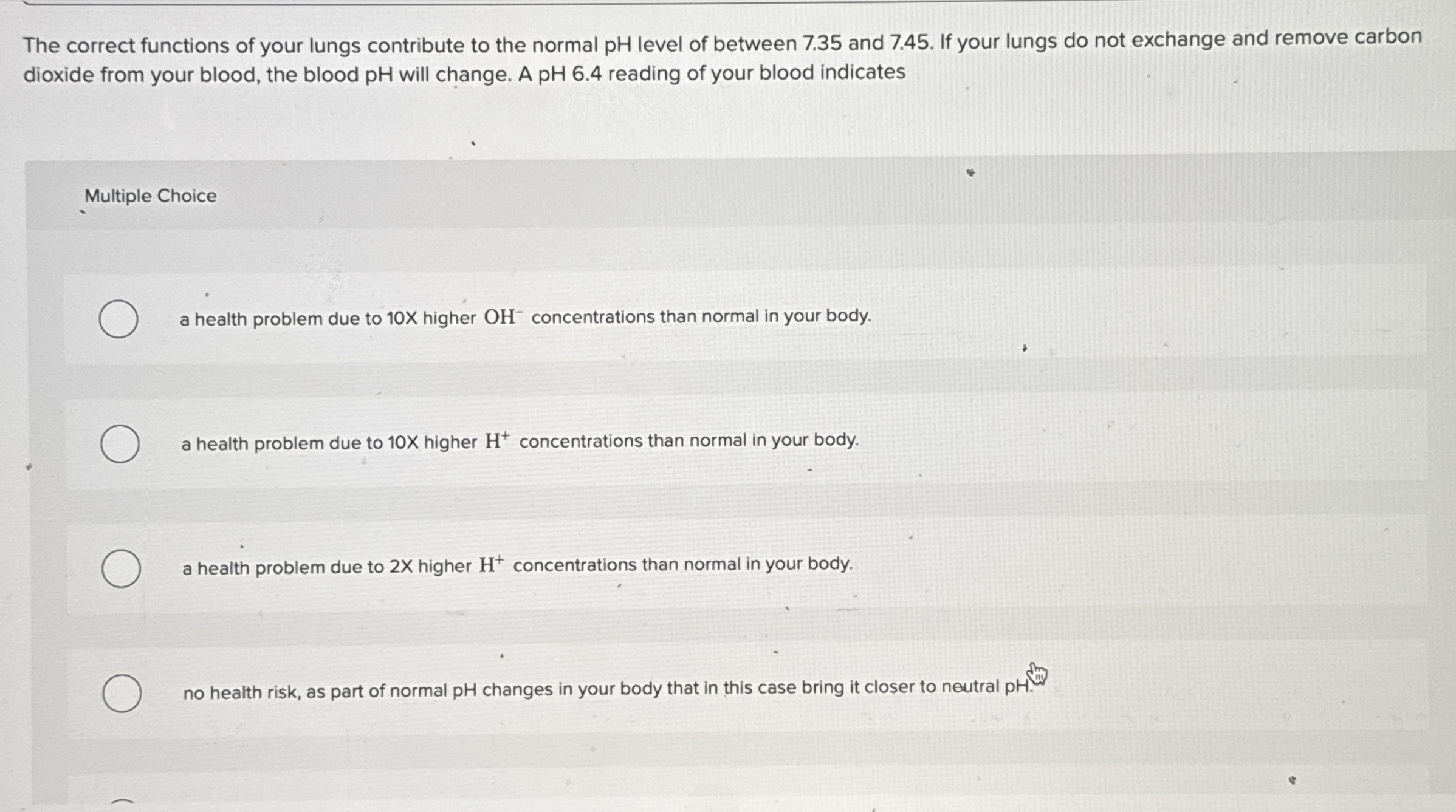The correct functions of your lungs contribute to
