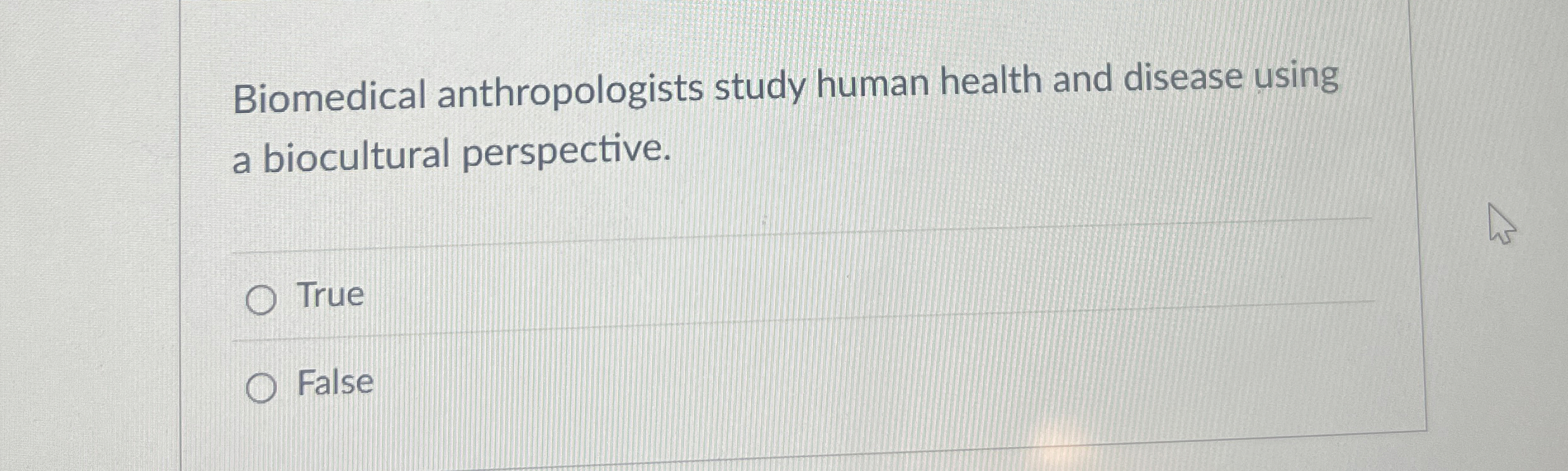 Biomedical anthropologists study human health and