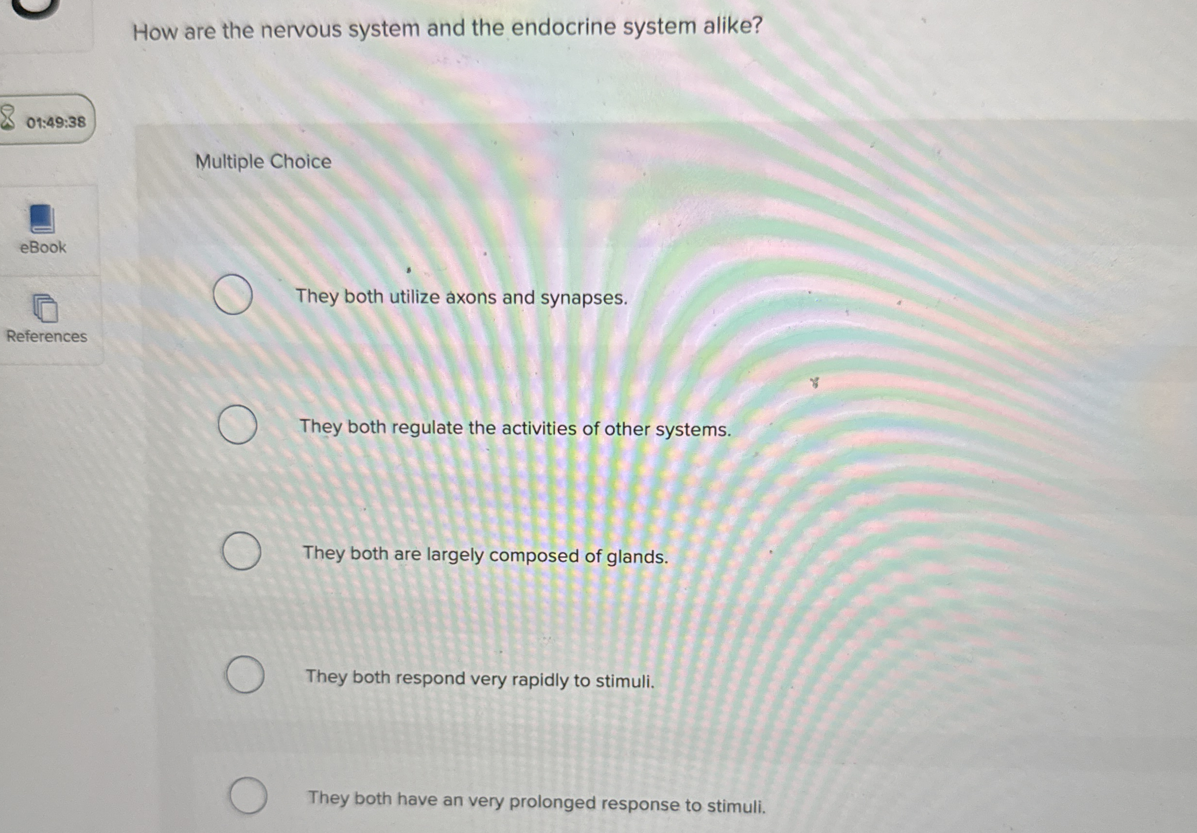 How are the nervous system and the endocrine