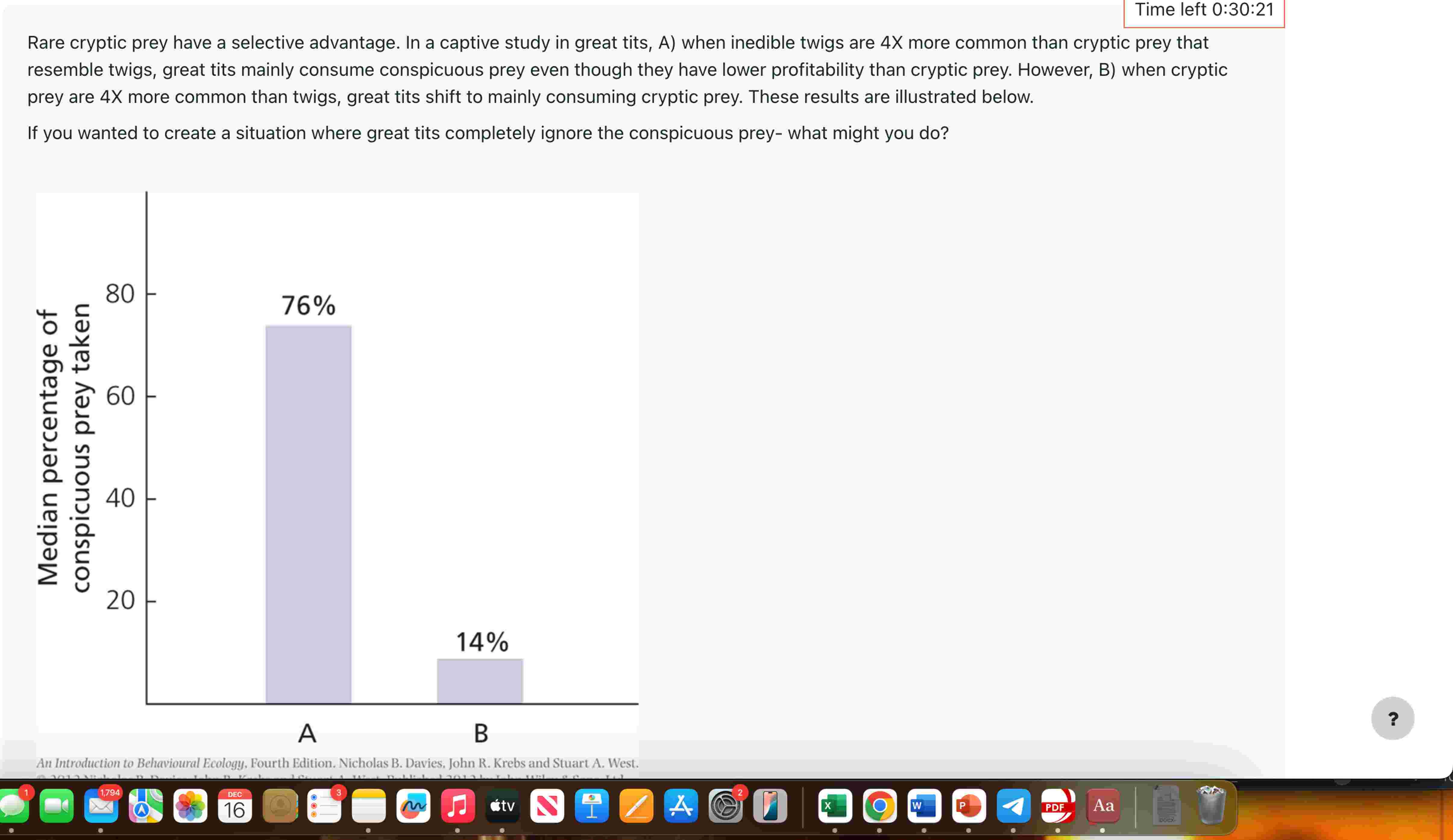 Rare cryptic prey have a selective advantage. In