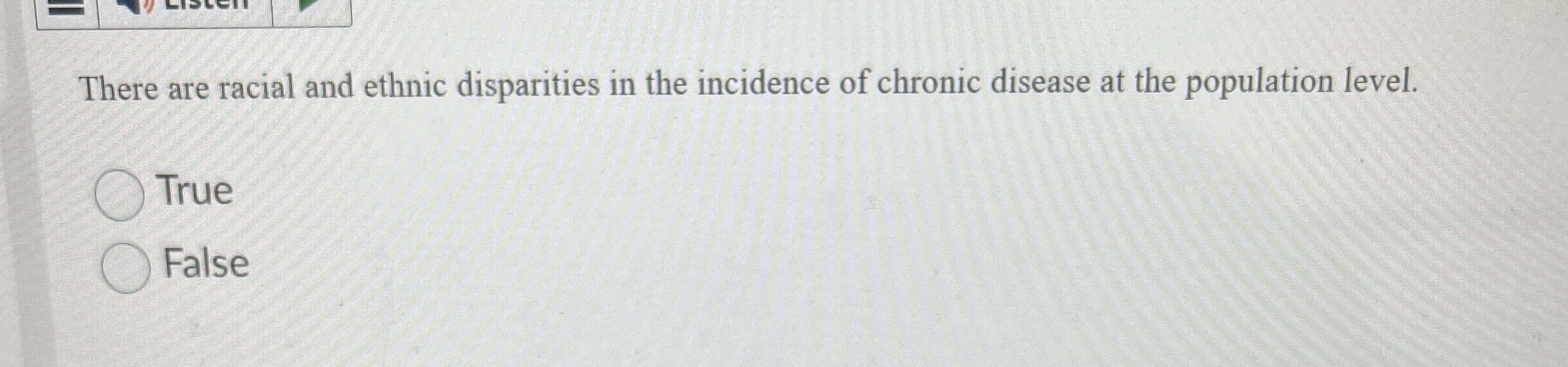 There are racial and ethnic disparities in the
