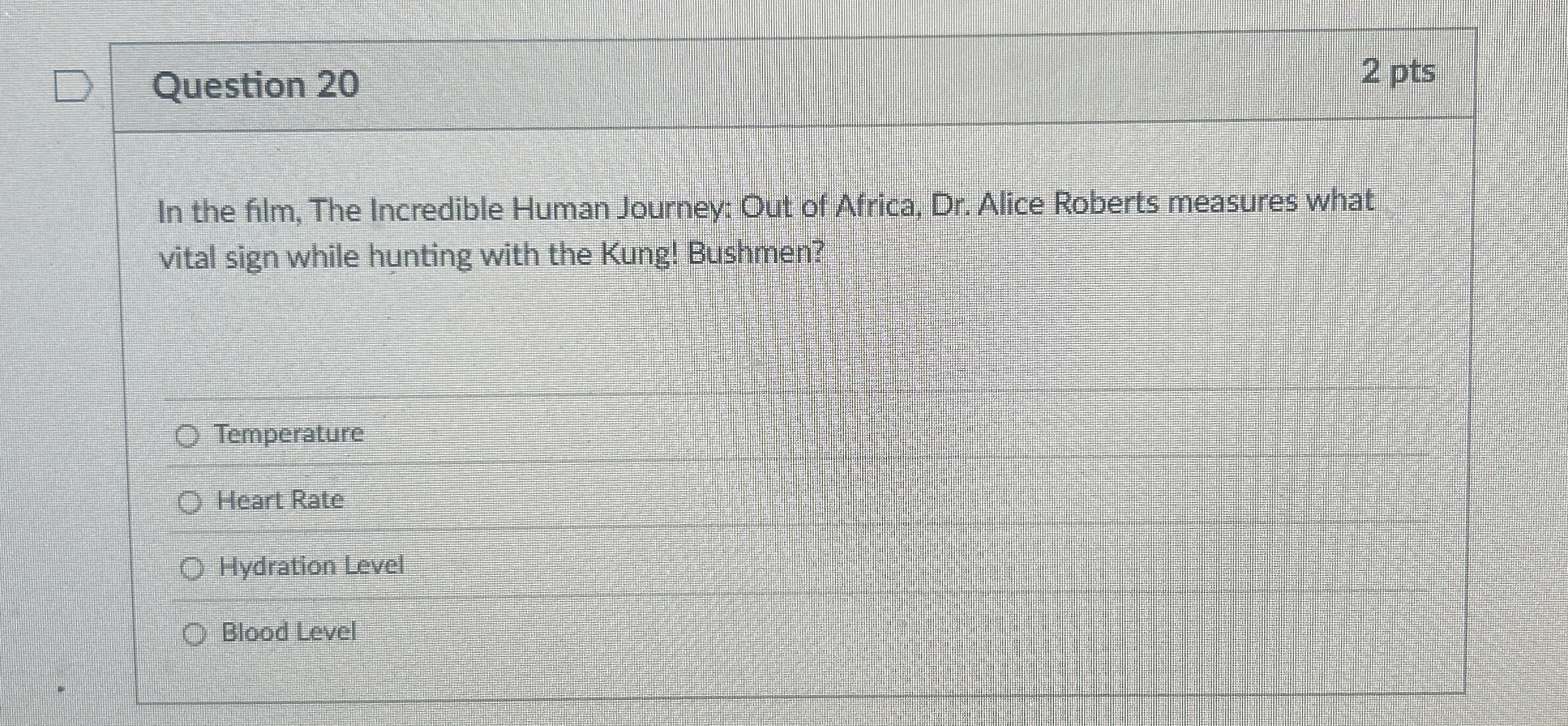 Question 2 0 2 pts In the film, The Incredible