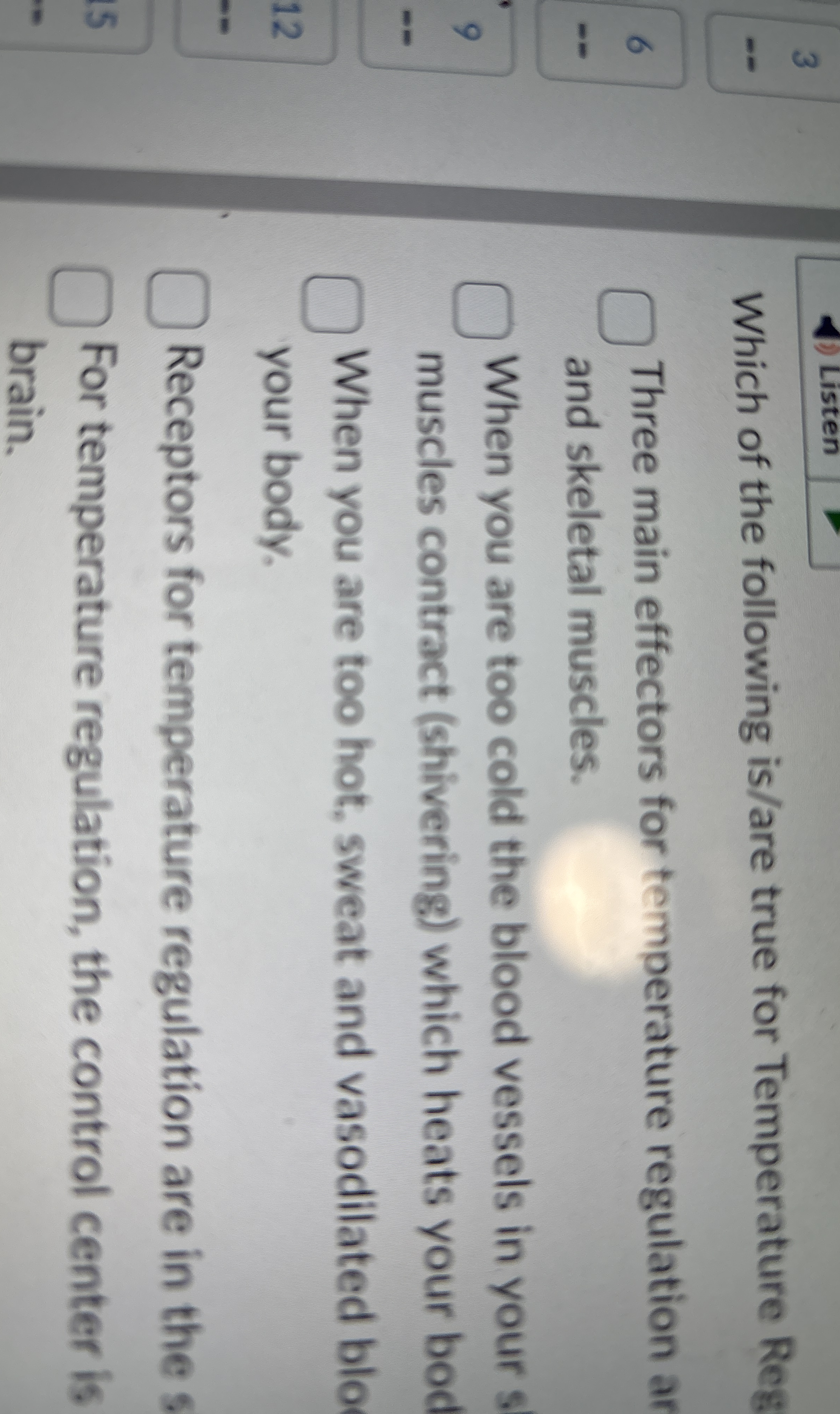 Which of the following is / are true for