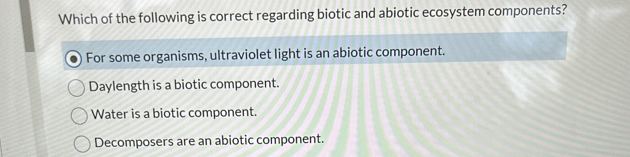 Which of the following is correct regarding