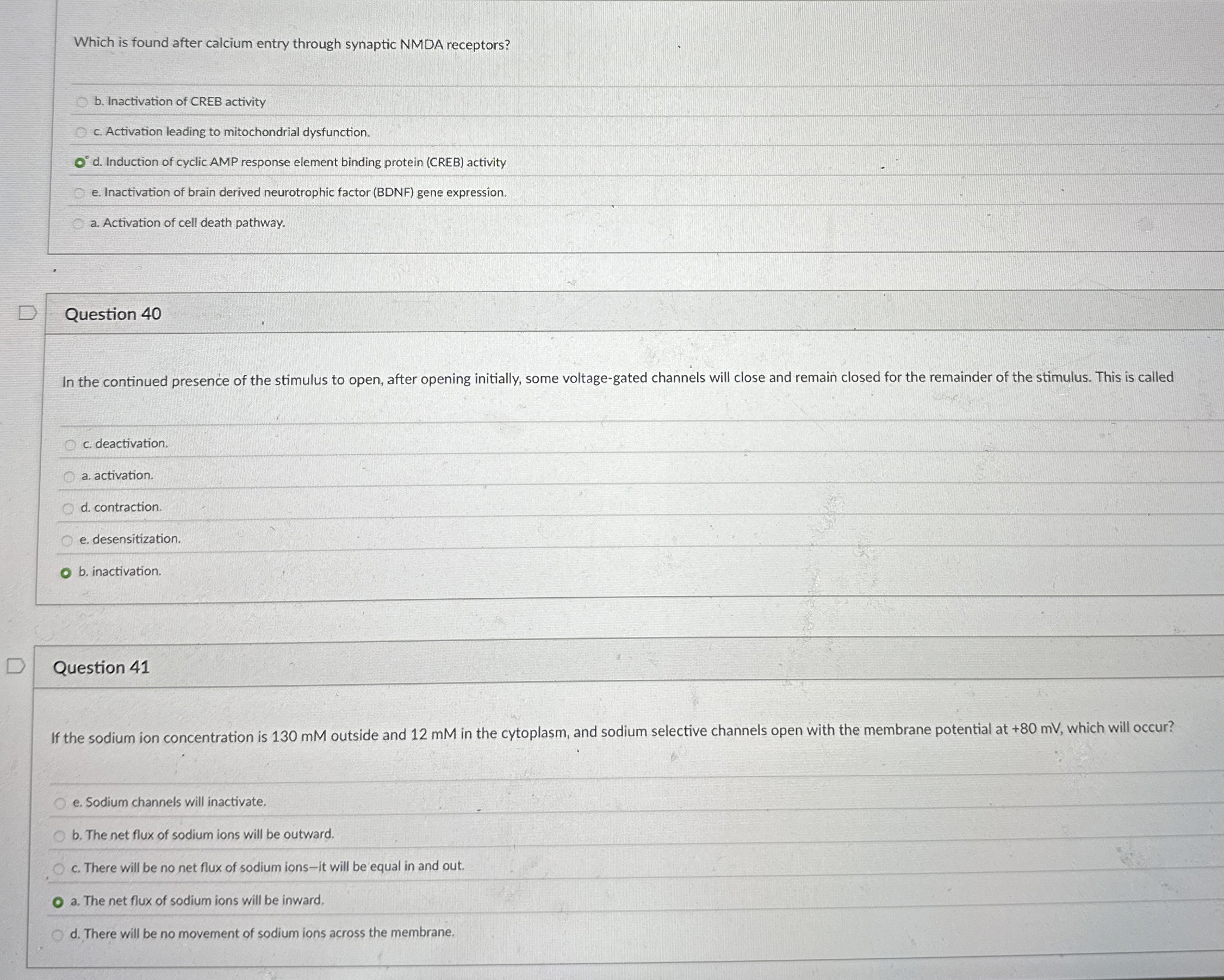 Which is found after calcium entry through
