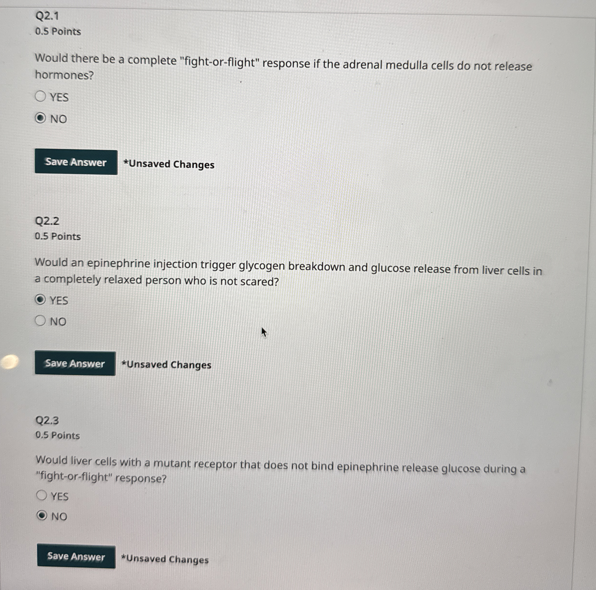 Q 2 . 1 0 . 5 Points Would there be a complete