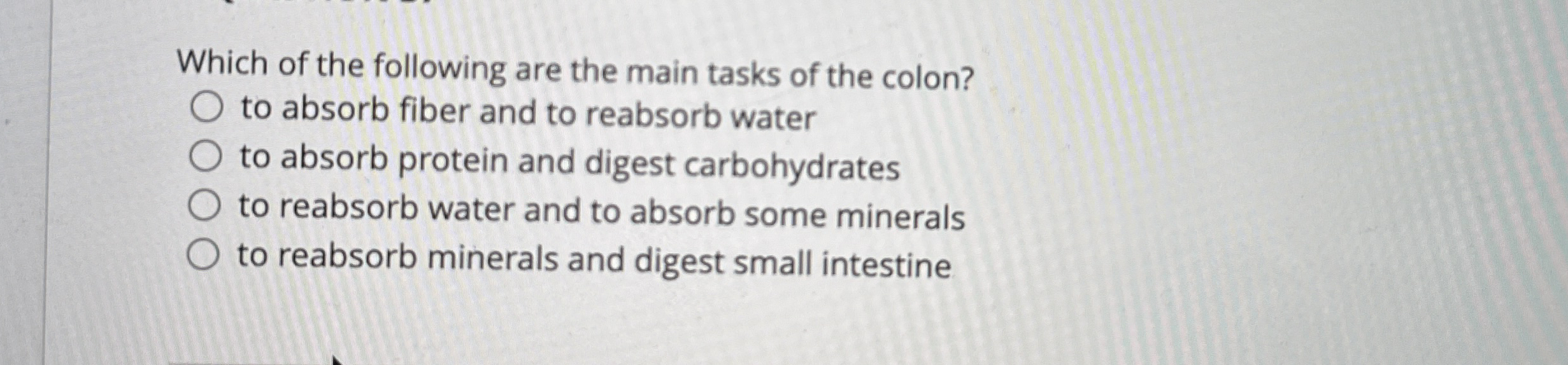 Which of the following are the main tasks of the